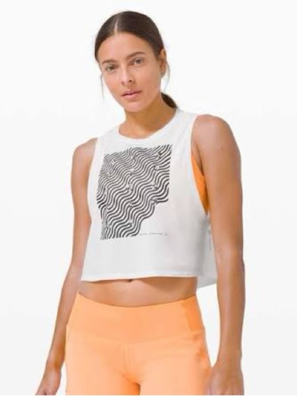 NWT Lululemon Seawheeze Cut-Back Cropped Tank Top (8)